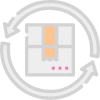 icon de retour et remboursement